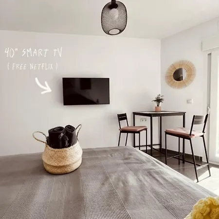 Vistas Al Mar A 1 Min De Playa Con Parkig Gratis 아파트